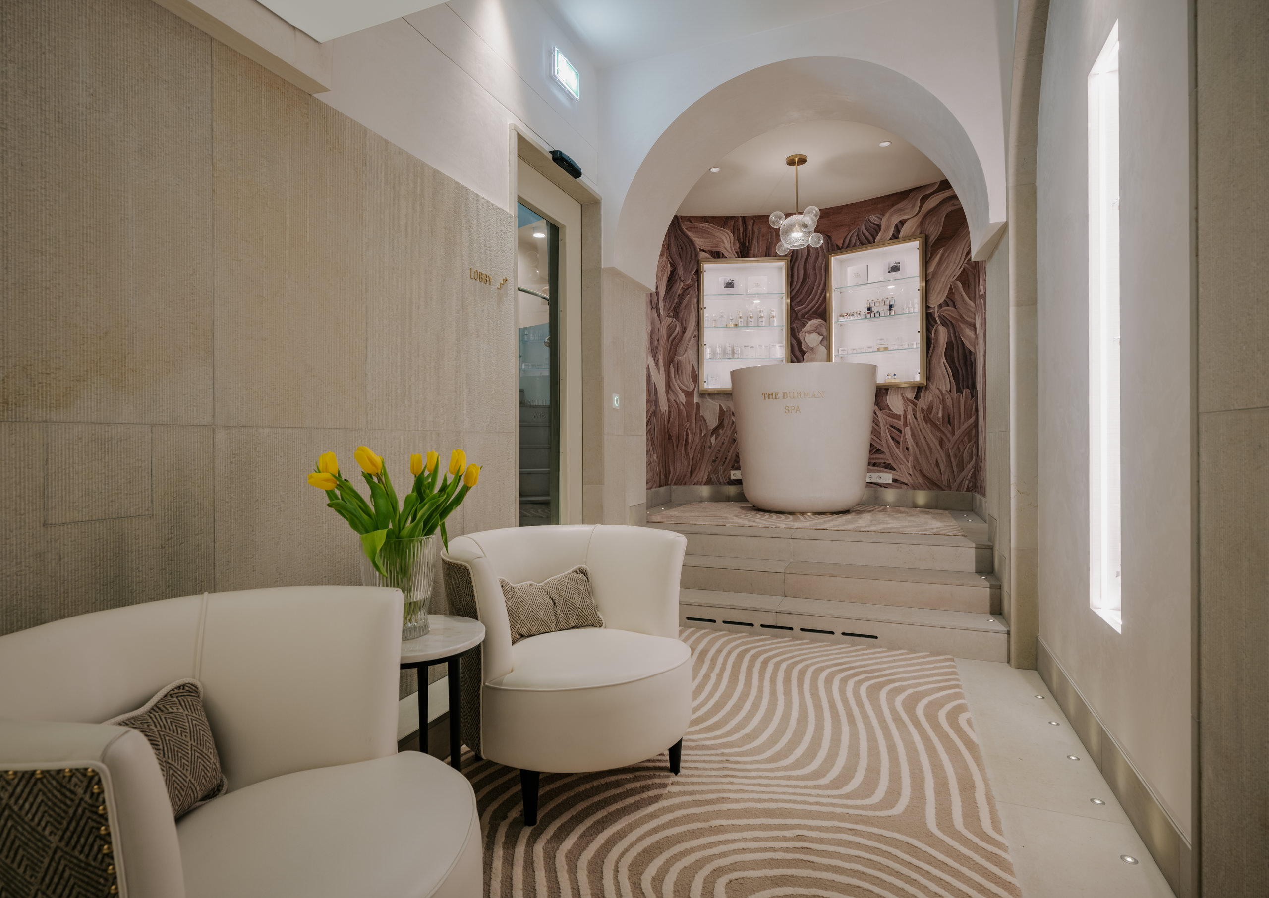 Burman Spa wellness lounge